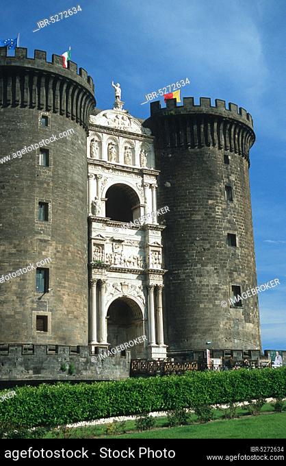 Nuovo Castle, Naples, Campania, Italy, Europe