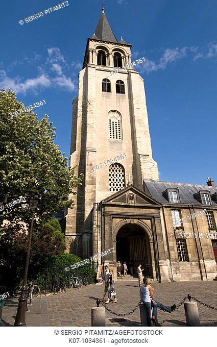 Saint-Germain des Pres church, Paris, France