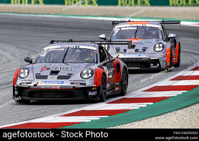 # 4 Tio Ellinas (CY, Lechner Racing Middle East), Porsche Mobil 1 Supercup at Red Bull Ring on July 2, 2021 in Spielberg, Austria