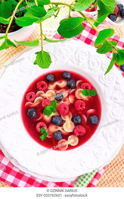 cold fruit soup