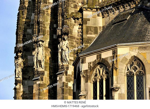 Germany, North Rhine Westphalia, Aachen, cathedral (Dom) listed as World Heritage by UNESCO