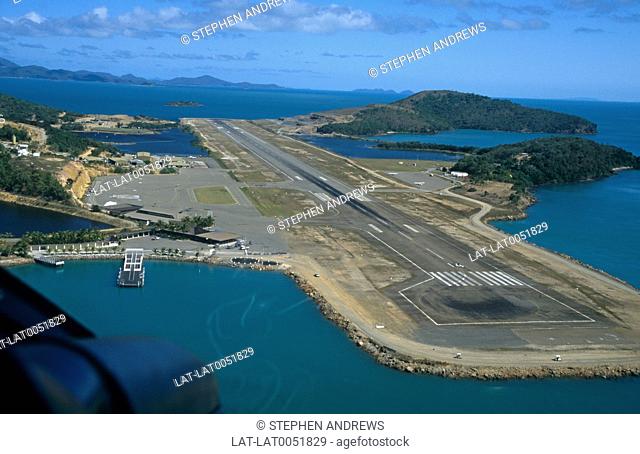 Great Barrier Reef Airport, formerly Hamilton Island Airport, is the primary airport of the Whitsunday Islands and airport of Hamilton Island