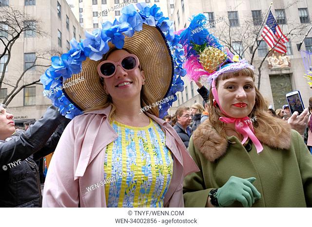 2018 Easter Parade on Fifth Avenue in New York, United States Featuring: Atmosphere Where: Manhattan, New York, United States When: 01 Apr 2018 Credit:...