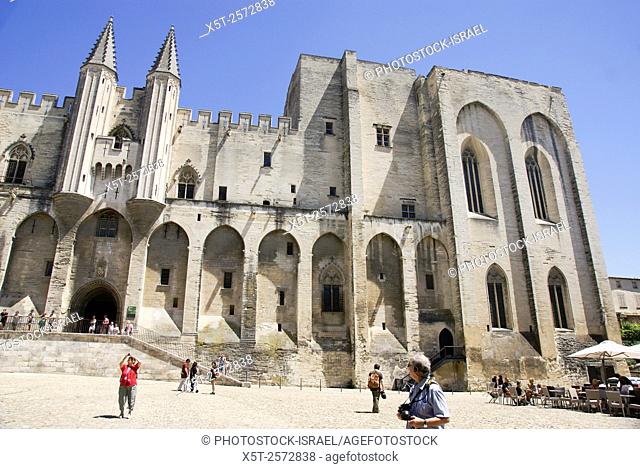 Palais des Papes, Papal palace Avignon, France