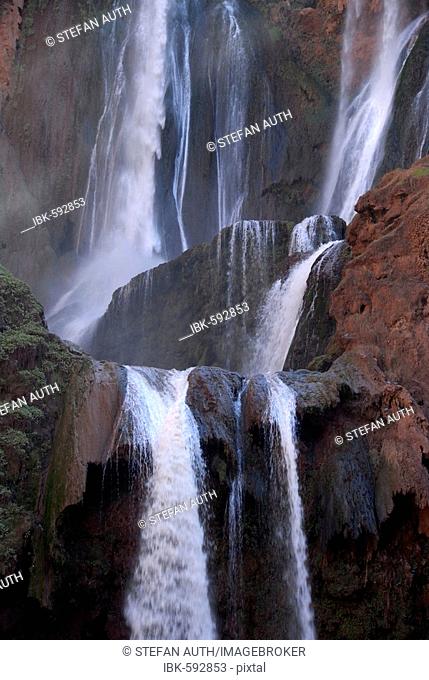 Waterfall Cascades d'Ouzoud Middle Atlas Morocco