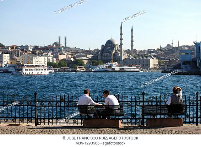 Yeni Cami Mosque, Bosphorus, Turkey, Istanbul