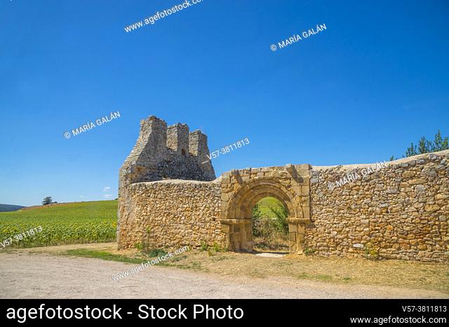 Ruins of San Juan Bautista church. Calatañazor, Soria province, Castilla Leon, Spain