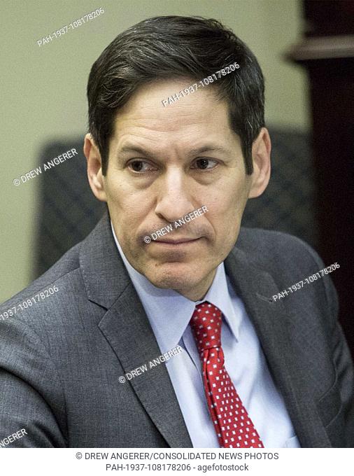 In this file photo from November 18, 2014, Tom Frieden, Director of the Centers for Disease Control and Prevention (CDC)