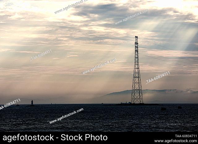 RUSSIA, VLADIVOSTOK - AUGUST 2, 2023: A view of the Tokarevsky Spit in the city of Vladivostok on Russia's Pacific Coast Yuri Smityuk/TASS