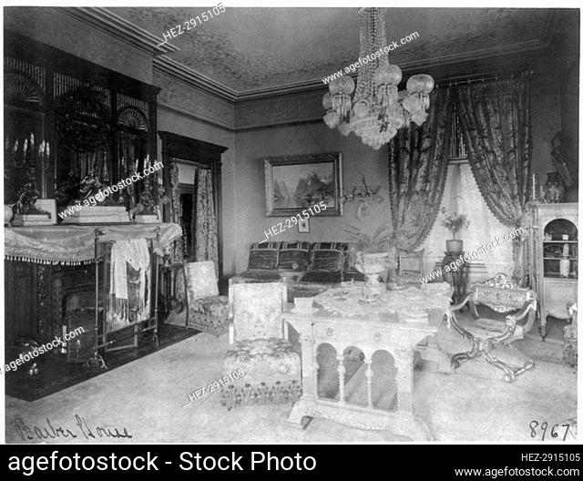 Barber House (Belmont), Washington, D.C., between ca.1890 and ca.1900. Creator: Frances Benjamin Johnston