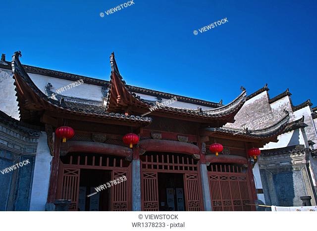 Anhui Xidi architectural features