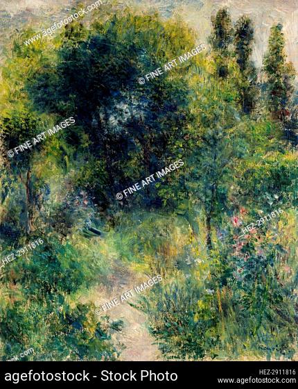 Garden, ca 1877. Creator: Renoir, Pierre Auguste (1841-1919)
