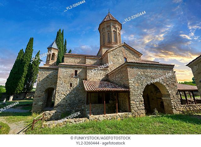 Pictures & images of the Church of the Transfiguration of Ikalto monastery was founded by Saint Zenon, one of the 13 Syrian Fathers, in the late 6th century