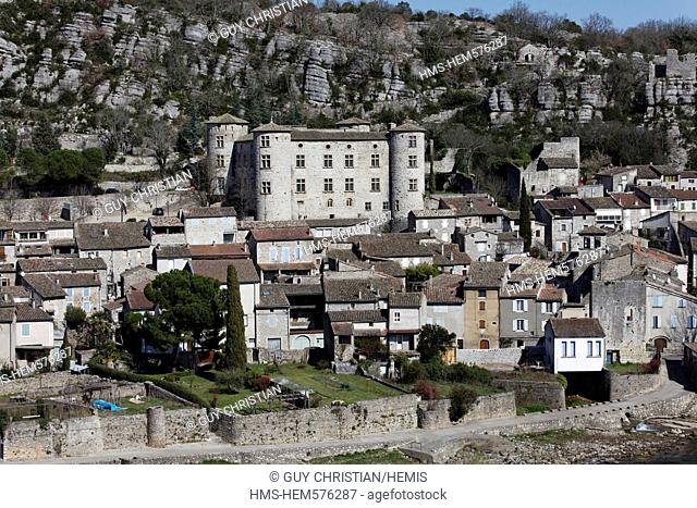 France, Ardeche, Vogue, labelled Les Plus Beaux Villages de France The Most Beautiful Villages of France, Ardeche Valley