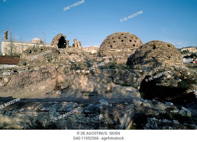 Ruins at Isa Bey Mosque, 1375, Ephesus, Turkey