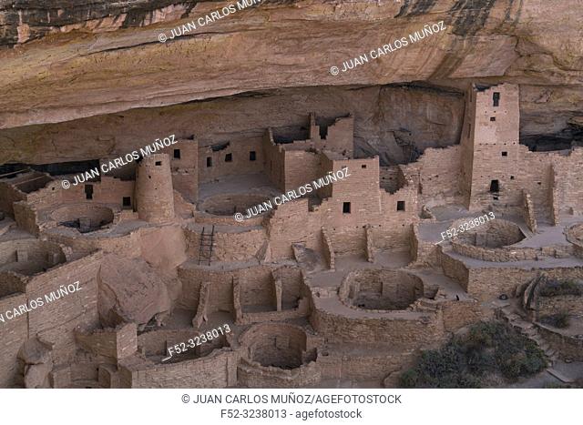 Cliff Palace, Mesa Verde National Park, Unesco World Heritage Site, Colorado, Usa, America