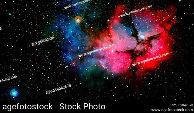 Ultra Deep Field. Elements of this image furnished by NASA