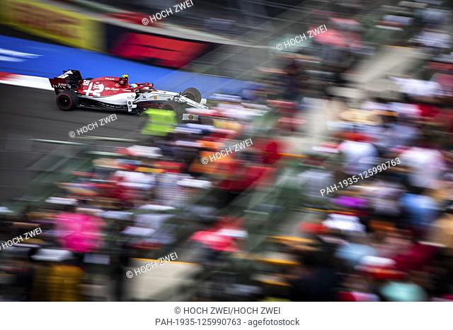 Motorsports: FIA Formula One World Championship 2019, Grand Prix of Mexico, .#99 Antonio Giovinazzi (ITA, Alfa Romeo Racing), | usage worldwide