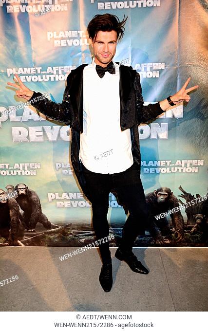 Celebrities attending the 'Planet of the Apes' - Charity Casino Night at Humboldt-Box Featuring: Andre Borchers Where: Berlin