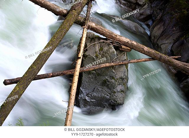 Coquihalla River near Othello Tunnels - Coquihalla Canyon Provincial Park - Hope, British Columbia, Canada