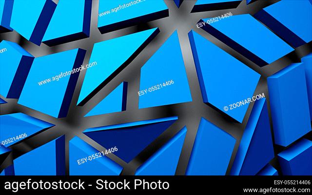 3d geometry stylish shapes, 3d abstract modern background, computer generated