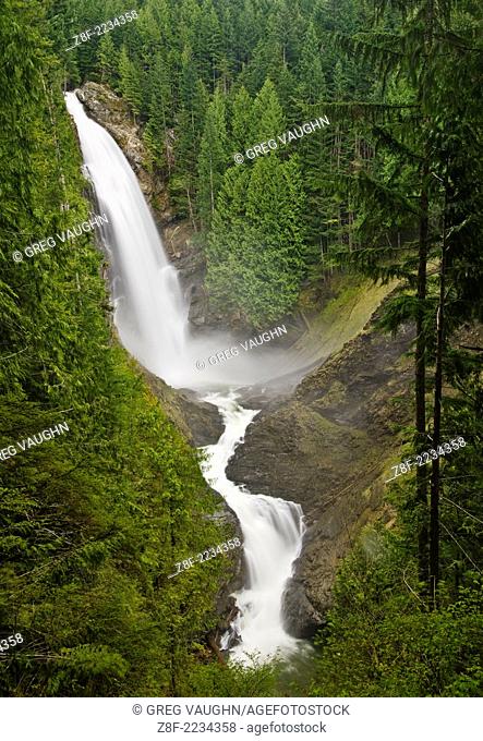 Wallace Falls; Wallace Falls State Park, Cascade Mountains, Washington