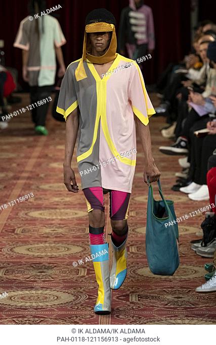 KIKO KOSTADINOV runway show during London Fashion Week Menswear SS20, Spring Summer 2020 Collection - London, UK 07/06/2019 | usage worldwide