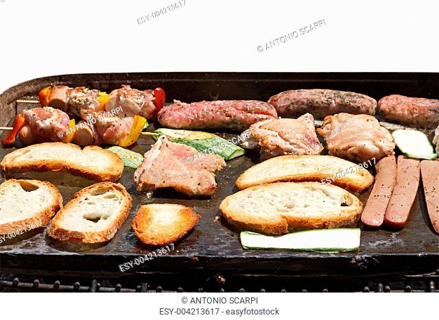 barbecue isolated