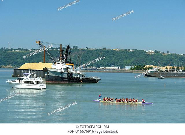 Tacoma, WA, Washington, Puget Sound, Commencement Bay, Tacoma Harbor