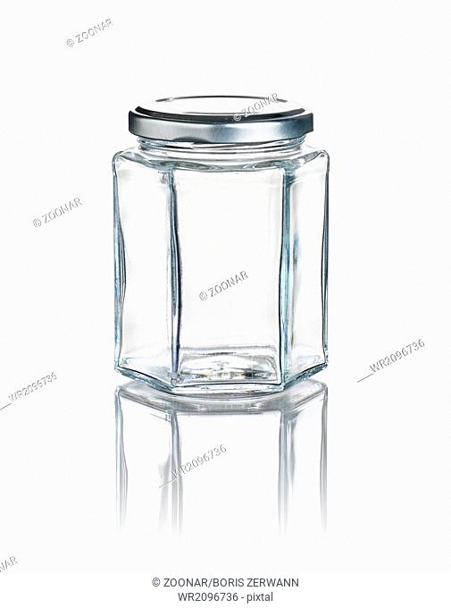 empty jam jar