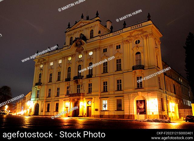 Archbishop Palace, Hradcany square, Prague, Czech Republic, December 7, 2023. (CTK Photo/Martin Hurin)