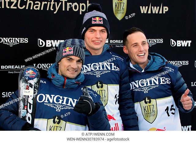 77th Hahnenkamm-Rennen - Celebrity Charity Ski Race Featuring: Dani PEDROSA, Max VERSTAPPEN, Pol ESPARGARO Where: Kitzbuehel