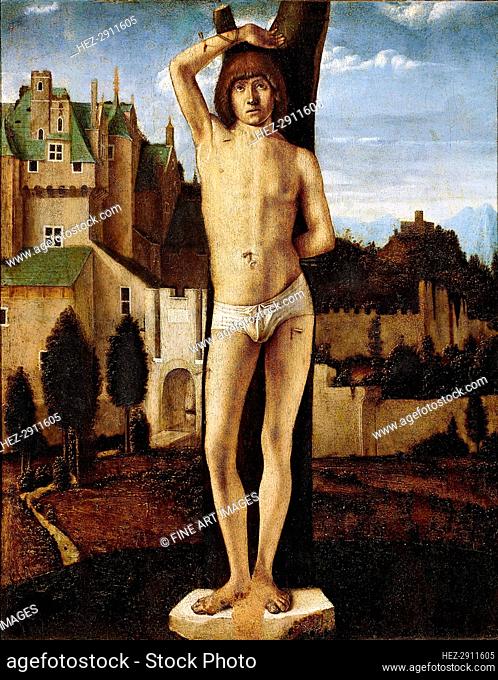 Saint Sebastian, c. 1480. Creator: Montagna, Bartolomeo (1449-1523)