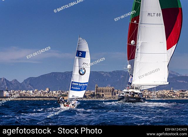 The Superyacht Cup Palma, bahia de Palma, Mallorca, balearic islands, spain, europe