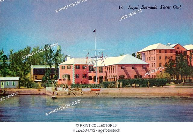 'Royal Bermuda Yacht Club', c1930. Artist: Unknown