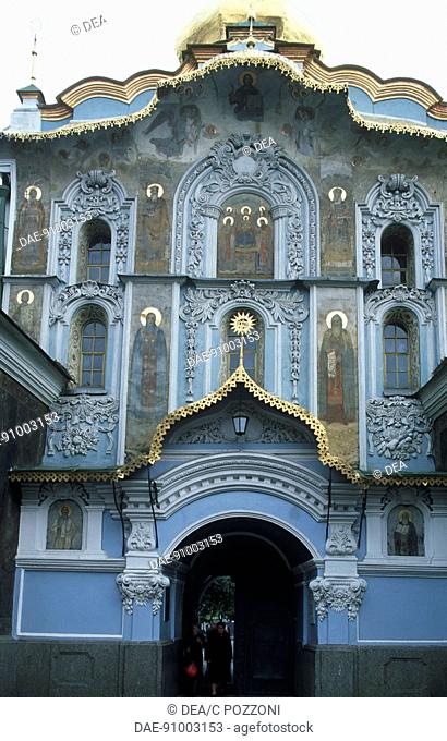 Ukraine - Kiev. Monastery of the Caves (Kiev-Pechersk Lavra, UNESCO World Heritage List, 1990). Church of the Trinity