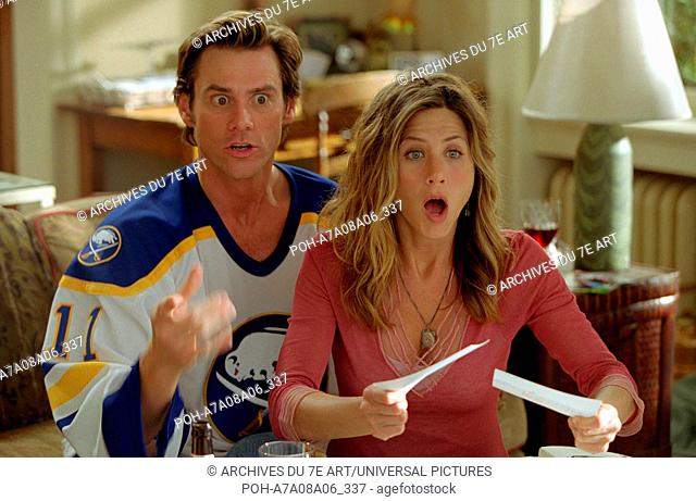 Bruce Almighty Year: 2003 USA Jim Carrey, Jennifer Aniston  Director:Tom Shadyac Photo: Ralph Nelson. It is forbidden to reproduce the photograph out of context...