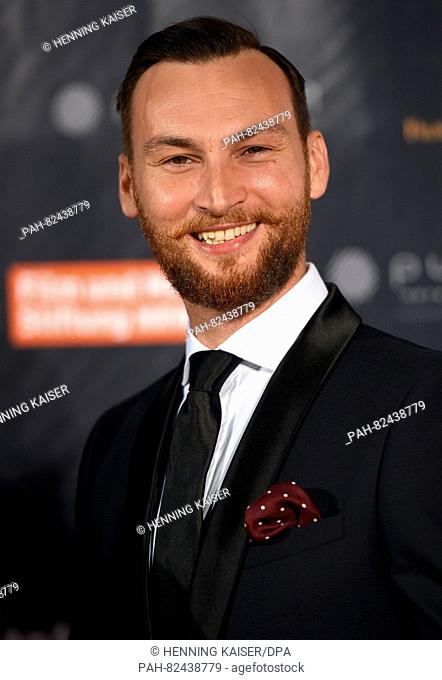 Actor Johnny Palmiero pictured at the premiere of the film Collide in Cologne, Germany, 1 August 2016. The film opens on 04.08.2016