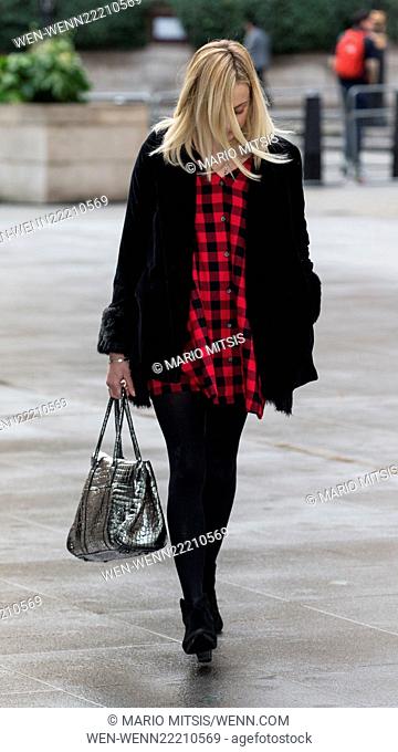Fearne Cotton arriving at BBC in Portland Place to host Live Lounge on Radio 1 Featuring: Fearne Cotton Where: London, United Kingdom When: 20 Feb 2015 Credit:...