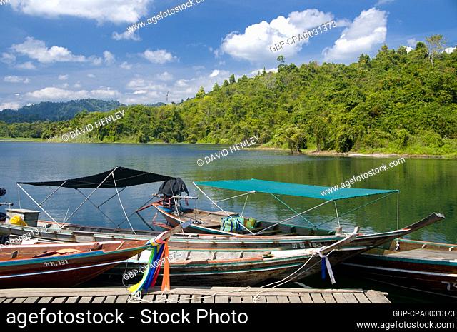 Cheow Lan Lake was created by the construction of Rajjabrapha Dam in 1982, and is also known as Rajjabrapha Lake. Karst outcrops isolated from the mainland by...