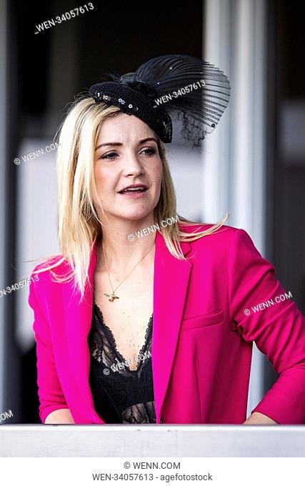 Aintree Festival 2018 - Day 3 - Grand National Day Featuring: Helen Skelton Where: Liverpool, United Kingdom When: 14 Apr 2018 Credit: WENN.com
