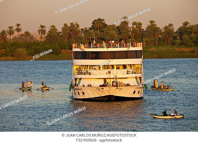 Nile River Cruises. Nile Valley. Egipt