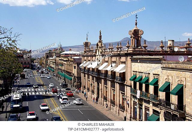 America, Mexico, Michoacan state, Morelia city, Madero Poniente avenue
