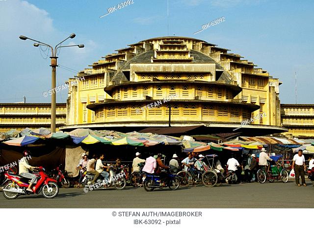 Central Market Psar Thmei Phnom Penh Cambodia