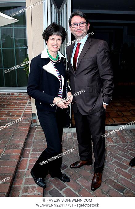 2015 COLCOA French Film Festival Consulat Reception Featuring: Valérie-Anne Giscard d`Estaing, Axel CRUAU Consul general of France Where: Beverly Hills