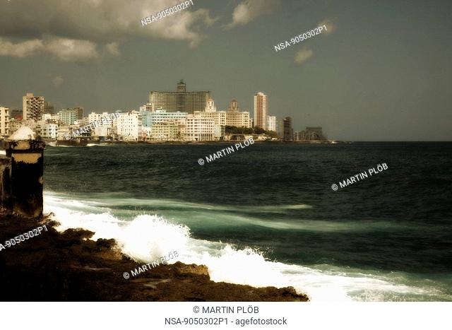 Malecón in Habana