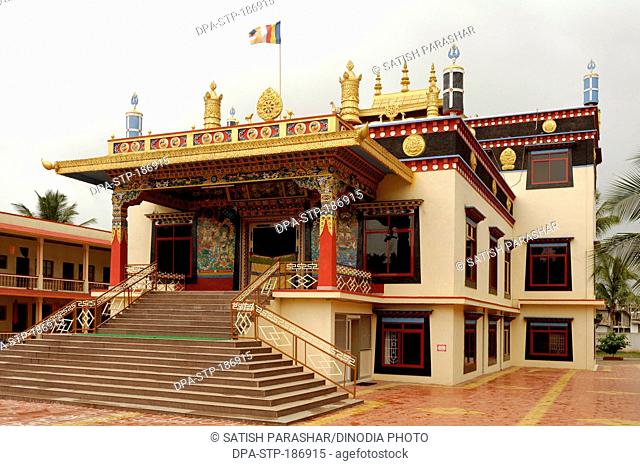 Shar Gaden Monastery in Mundgod At Karnataka India Asia