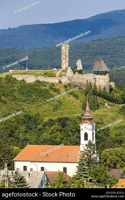 Castle of Nograd, region Nothern Hungary