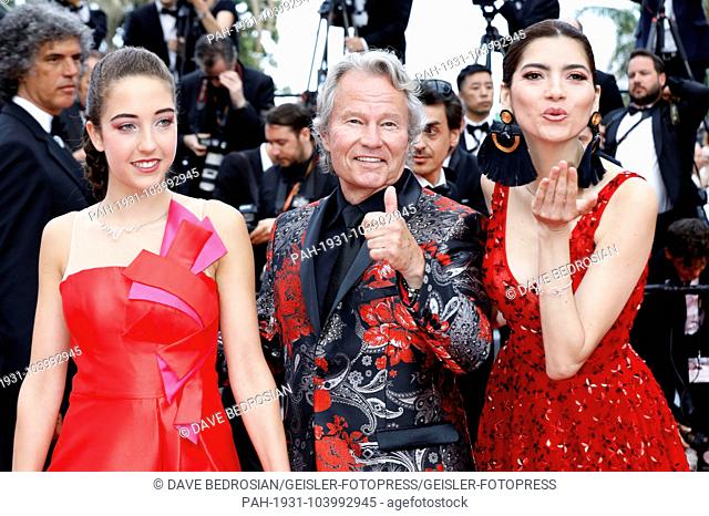 Letizia Pinochi, John Savage and Blanca Blanco attending the 'The Wild Pear Tree / Ahlat Agac' premiere during the 71st Cannes Film Festival at the Palais des...