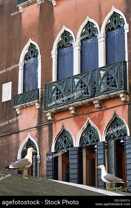 Italy, Unesco World Heritage Site, Venice, San Polo district, Campo della Pescaria
